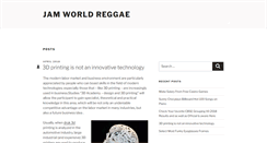 Desktop Screenshot of jamworldreggae.com