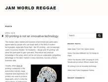 Tablet Screenshot of jamworldreggae.com